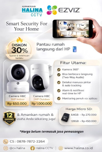 Promo CCTV pandeglang – Kamera Indoor & Outdoor Harga Terjangkau
